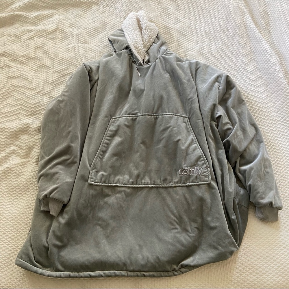 Gray Original Comfy Hoodie